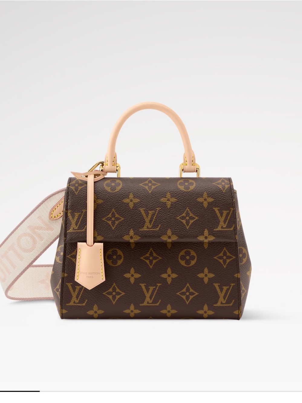 Beautiful brown bag with beautiful strap - Picture 3 of 5